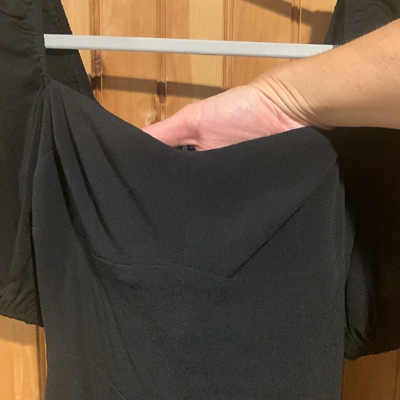 NWT Reformation Black Dress - Picture 8 of 10